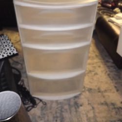 Big Sterilte Storage Container,4 Drawer,$18
