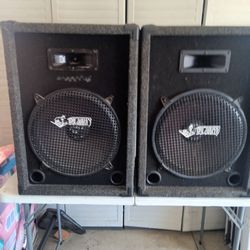 Two-way speakers 15 in power drivers