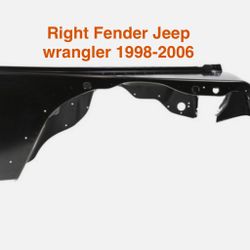CAPA Certified Right side fender Jeep Wrangler 1(contact info removed)