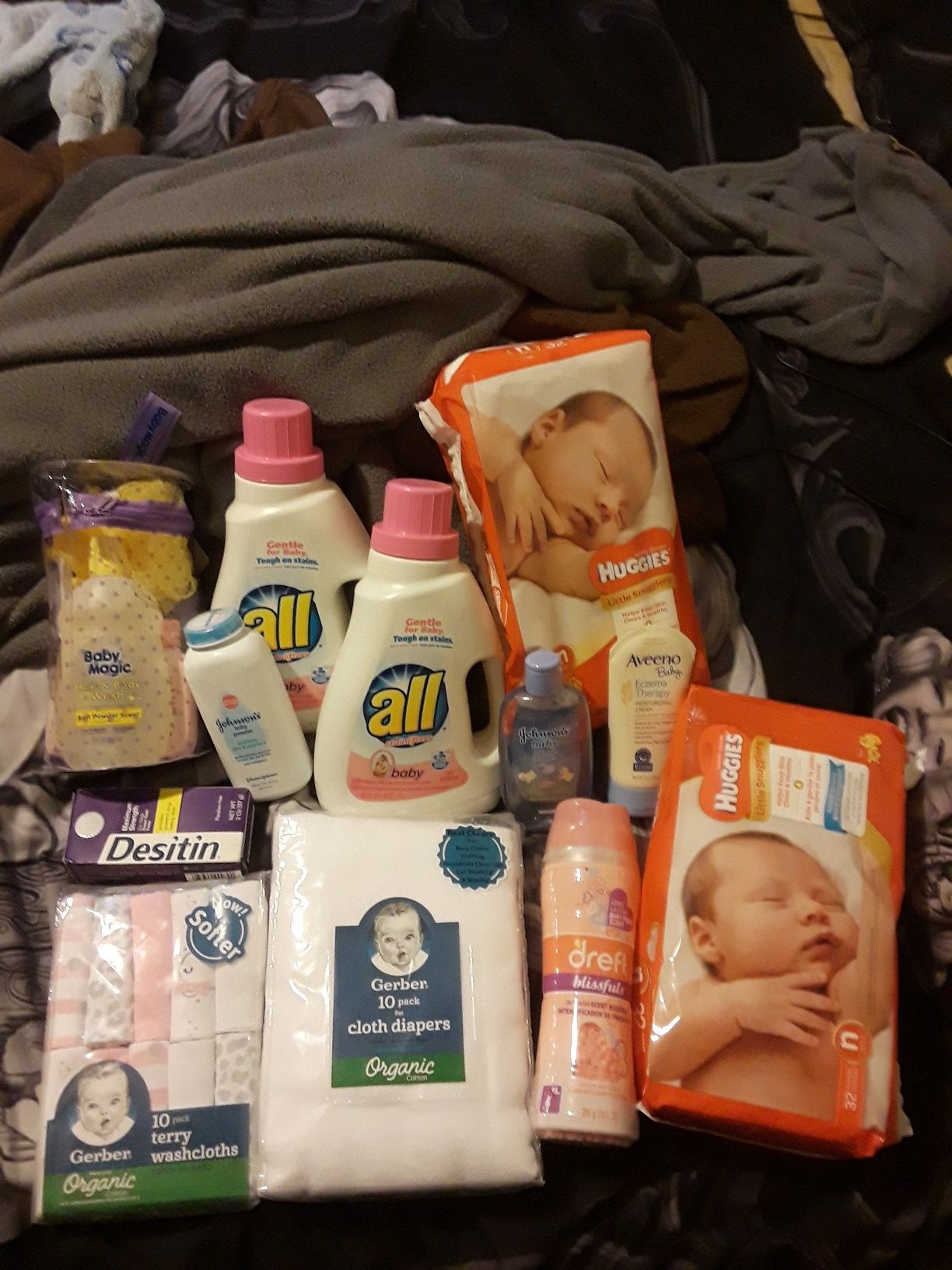 Newborn baby items