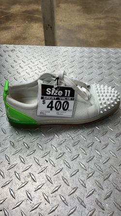 Christian louboutin white size 11