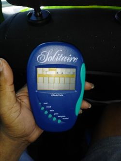 Monte Carlo touchscreen solitaire game