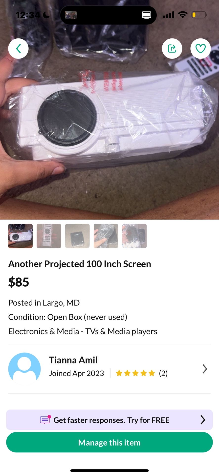 Still Selling Projectors 