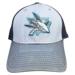 San Jose Sharks New Era 39THIRTY Fitted Hat Cap Size Large-XLarge NHL Hockey