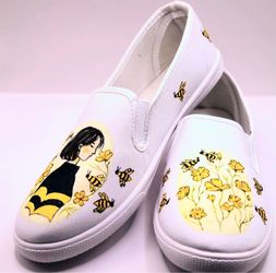 Hand painted shoes