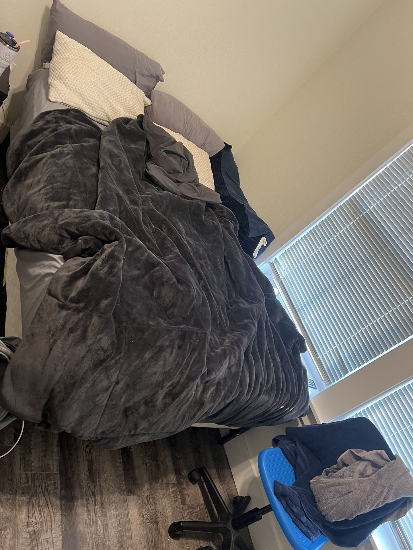 Full Sized Bed With Frame