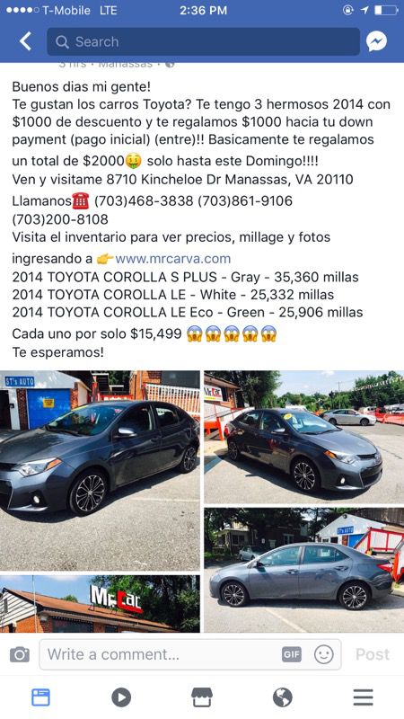 New cars any kind {contact info removed}