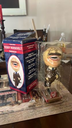 Washington Nationals Teddy Roosevelt Bobblehead (2006)
