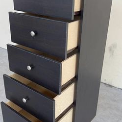 Slim 5 Drawer grey color