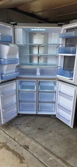 36 Samsung refrigerator  counter depth freezer 4 door