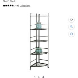 5 Tier Folding Corner Shelf 