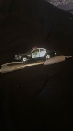 Zylmex Brand Cast “Plymouth police Car P345