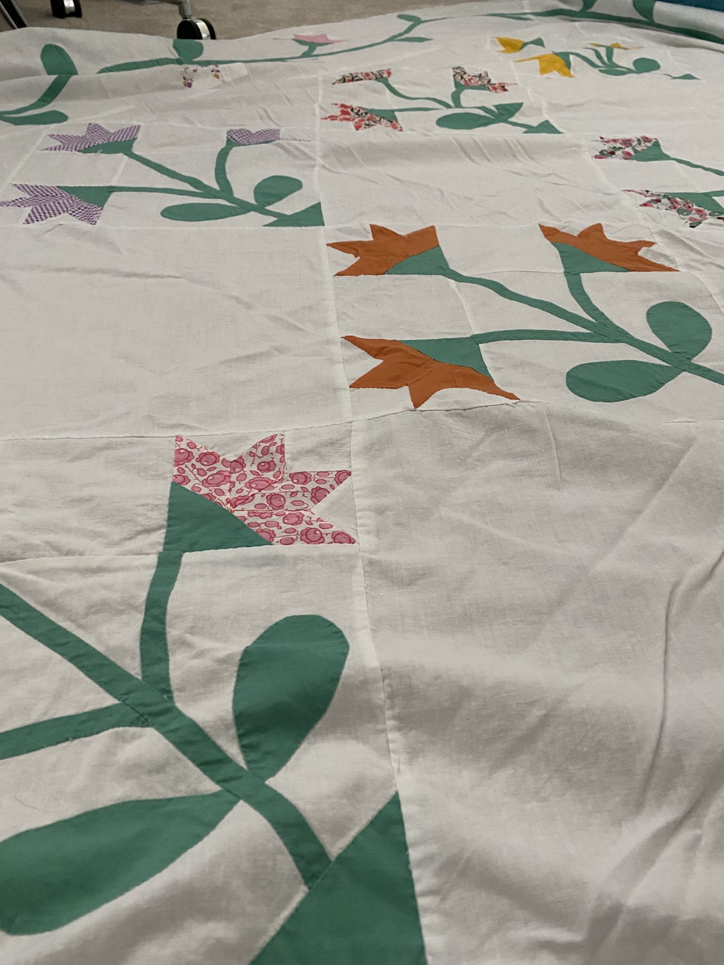 Carolina lily Quilt Too With Beautiful Border Large