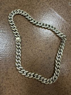 Iced Out Cuban Link Chain Necklace