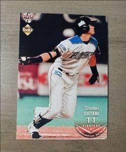 Shohei Ohtani 2013 BBM Japanese Rookie Card