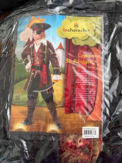 InCharacter Captain Skullduggery Pirate Costume