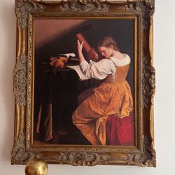 Oil Painting Last Paying Instrument 