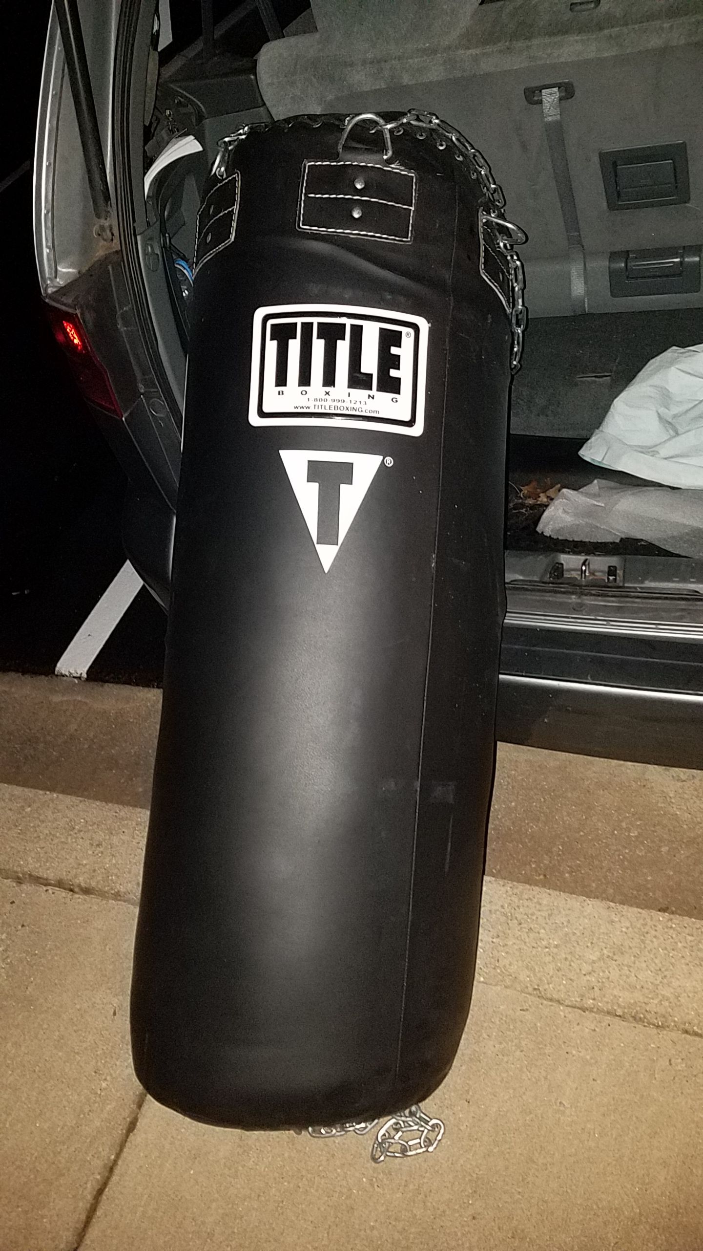 Title professional choice leather heavy bag
