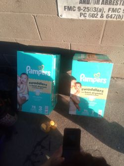Pampers swaddlers