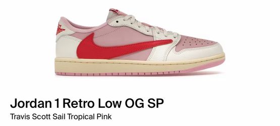 Jordan 1 Travis Scott tropical brand new