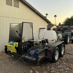 Trash Can Cleaning Pressure Washer 