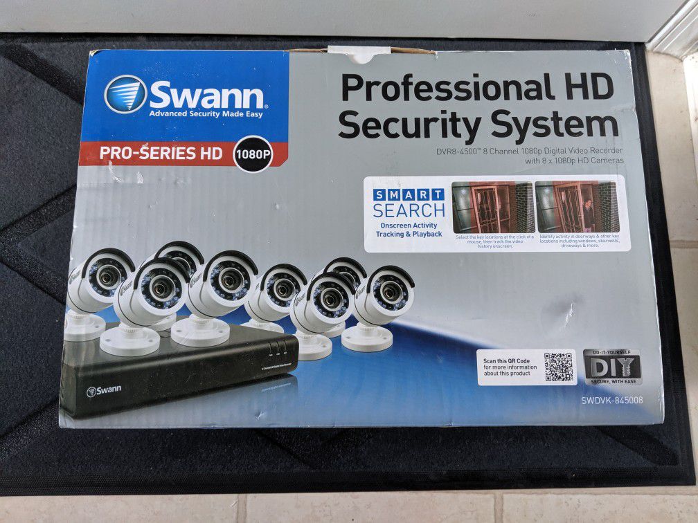 New Swann 8-Camera Surveillance System