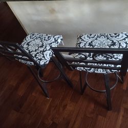 Two Bar Stools 