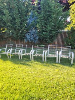 Patio 6 chairs