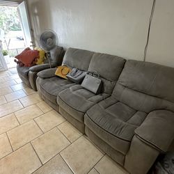 Recliner Sofa Set