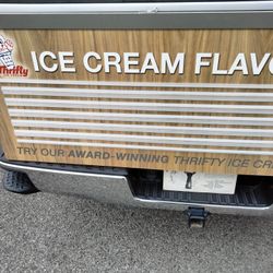 OFFICIAL RITE AID ICE CREAM SIGN 