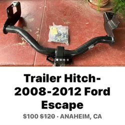Trailer Hitch 2008-2012 Ford Escape 