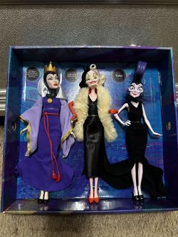 Mattel Disney Villains Dolls Multipack