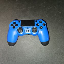 Blue Ps4 Controler