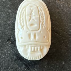 Vintage Egyptian Hand carved Scarab (Beetle) Amulet