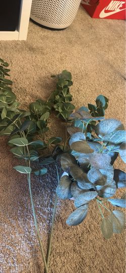 Artificial Eucalyptus Plant and Stems