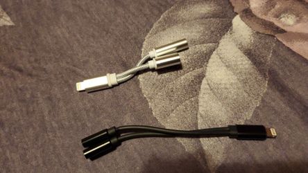 iPhone adapter to charger and audio