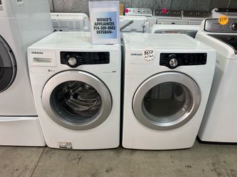 Samsung washer and gas dryer