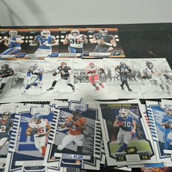 Panini NFL Cards. 24 Cards Total