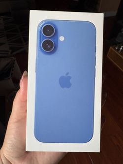 Brand New Sealed iPhone 16 – Ultramarine – 256GB (Verizon)