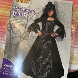 Costume For 8-10 Yr Old Victorian 