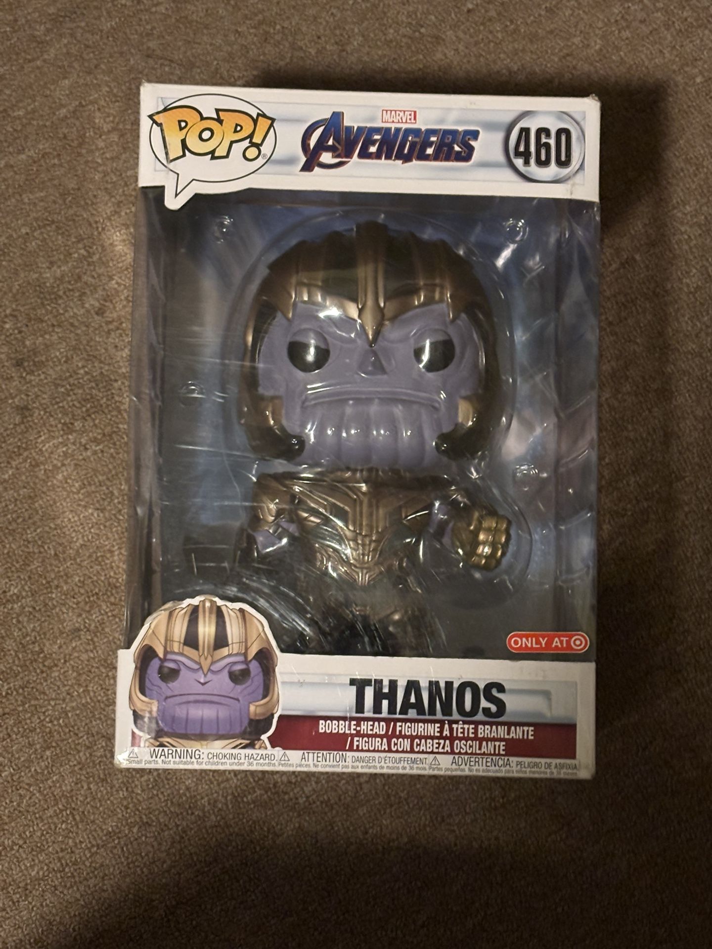 Thanos funko From Avengers Endgame