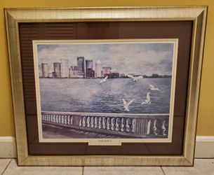 Watercolors by Roxanne Tobaison 1999 Tampa Bayshore" 354/750