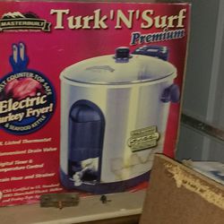 Masterbuilt Electric Turkey Fryer And Seafood Kettle