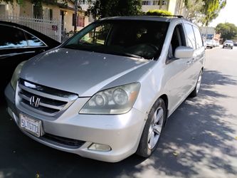 Honda Odyssey Minivan Silver 2005 Touring limpio