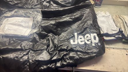 Jeep half door and window storage bag