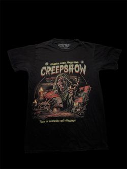 Creepshow Tales of Suspense and Horror black t-shirt