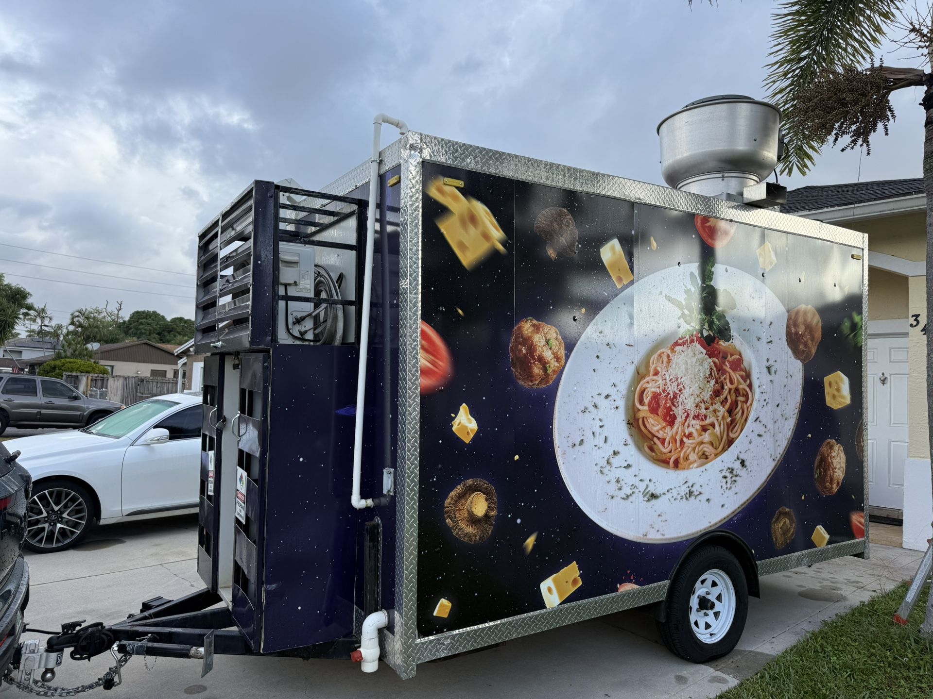 8ftx14ft Food Truck Trailer For Sale