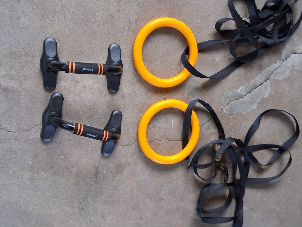 Gymnastic Rings & Push UP Bars