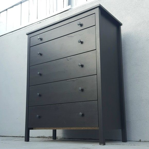 Black Ikea Koppang dresser