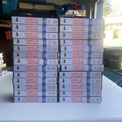 Lot of 26 The Dukes of Hazzard VHS tapes Collectors Edition